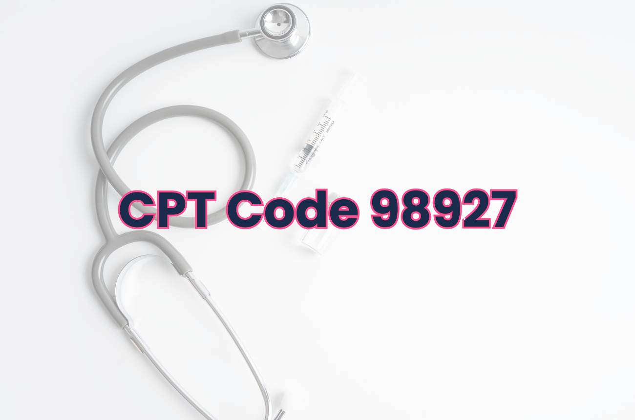 CPT® Code 98927 – OMT for 5–6 Body Regions